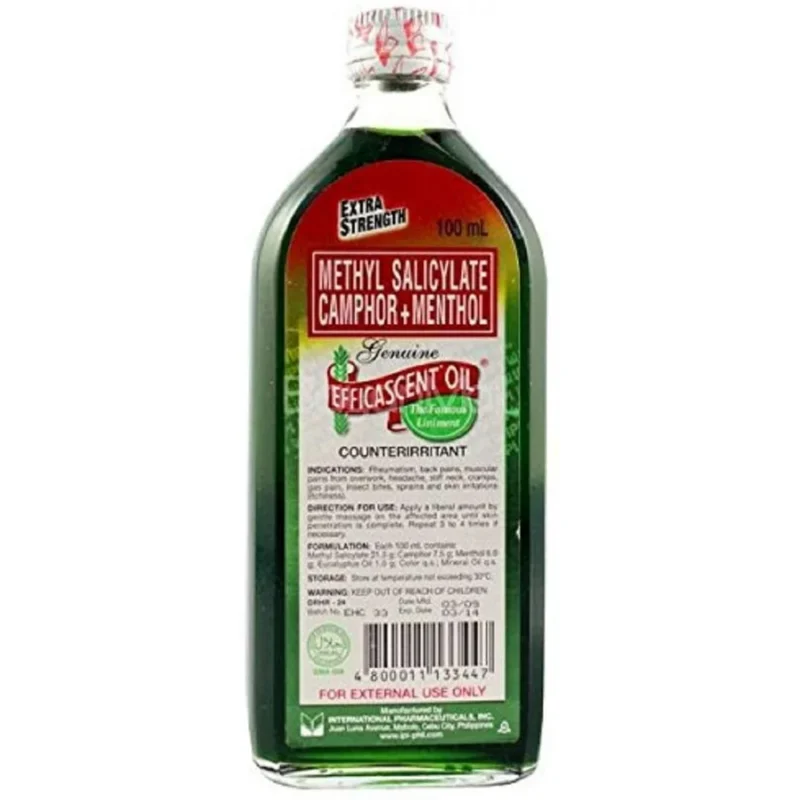 Efficascent Oil Regular Strength 100ml