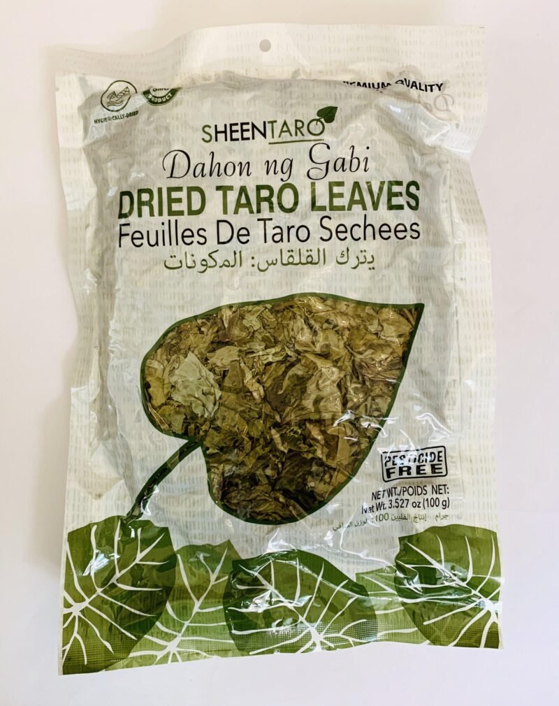 Sheen Taro Dried Leaves 100g
