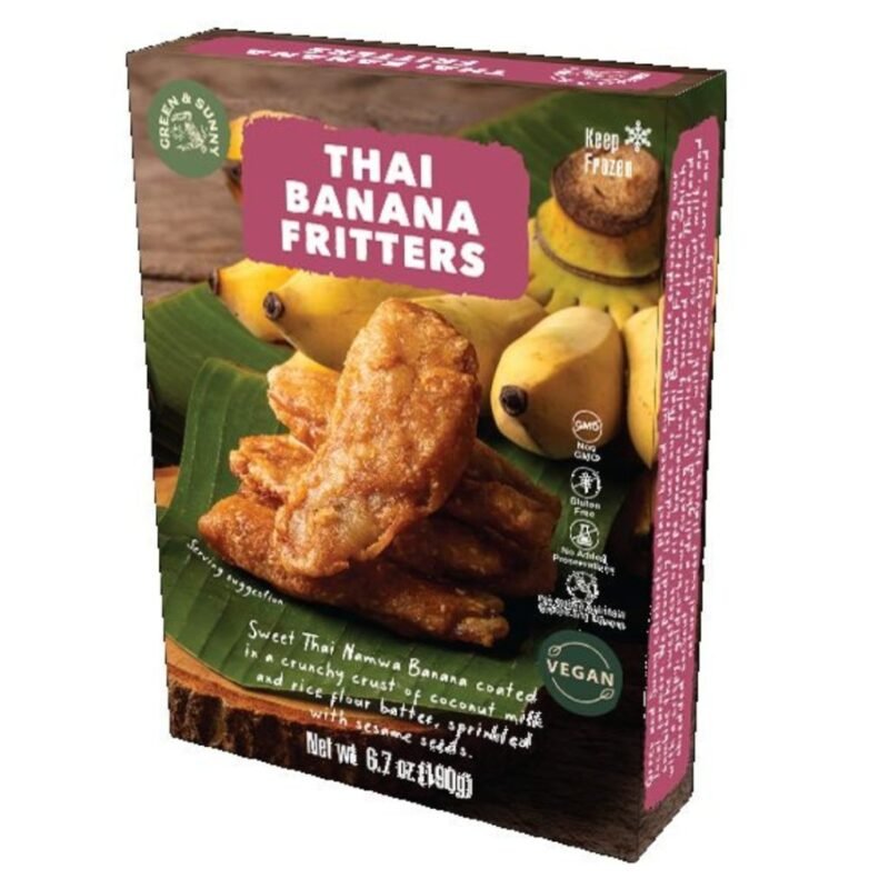 Green & Sunny Banana Fritters 190g