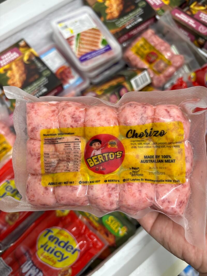 Berto’s Chorizo
