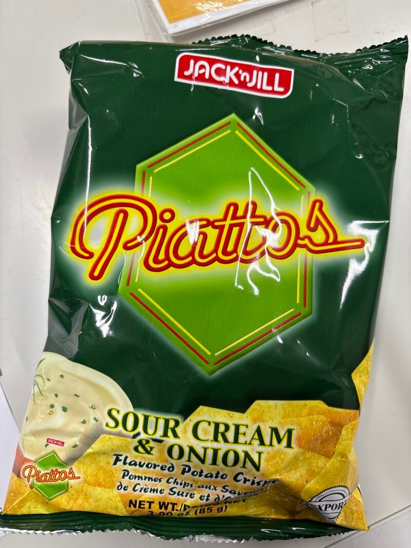 Piattos Sour Cream & Onion 85g