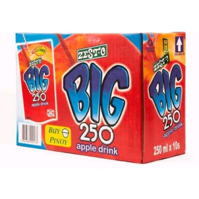 Zest O Big Apple Juice Tetra 250ml x 10