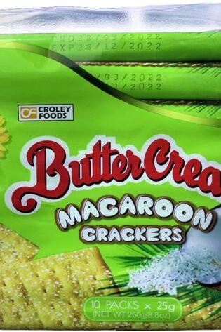 Crolley Sunflower Buttercream Crackers Macaroons 250g