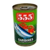 555 Sardines in Tomato Sauce 155g
