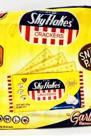 M Y San Skyflakes Cracker - Garlic 200g