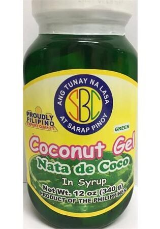 SBC Coconut Gel / Nata de Coco - Green 340g