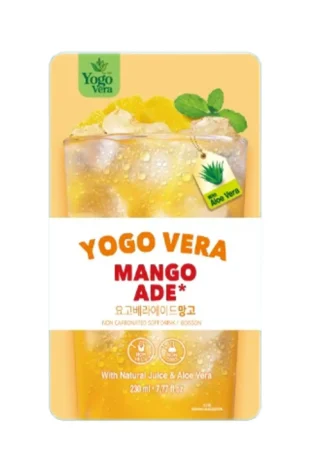 Yogo Vera Mango Aide with Aloe Vera 230ml