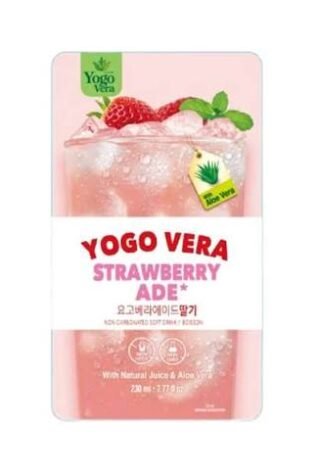 Yogo Vera Strawberry Aide with Aloe Vera 230ml