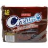 Jack 'n Jill Cream-O - Chocolate Cream-Filled Chocolate Sandwich Cookies 10packs