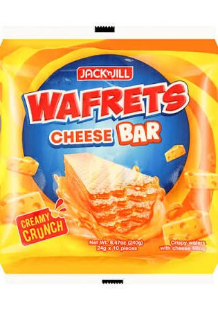 Jack & Jill Wafrets Cheese Bar 240g