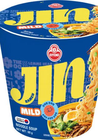 Ottogi Jin Ramen Mild - Cup 65g