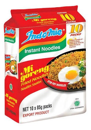 Indomie Mi Goreng Fried Noodles - 10 Pack