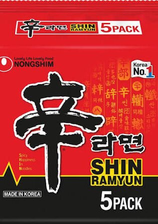 Nongshim Shin Ramyun - 5 Pack