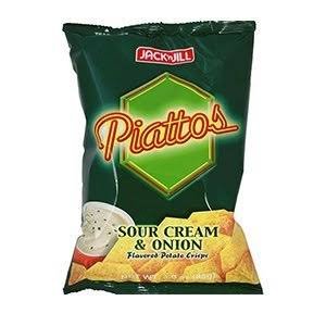 Piattos Sour Cream & Onion