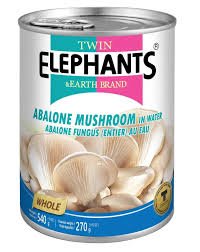 Twin Elephants Abalone Mushroom in Brine