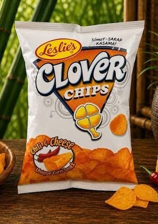 Leslie's Clover Chips - Chili Cheese 80g