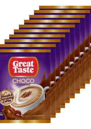 Great Taste Coffee Choco Mix 10 sachets