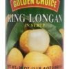 Golden Choice King Longan in Syrup 565g