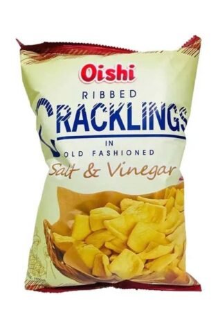 Oishi Cracklings - Salt & Vinegar 90g