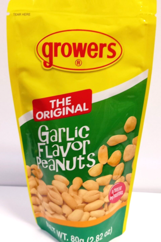 Growers Peanut Garlic Flavour 80g